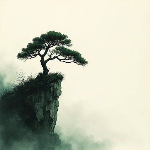 Pine on Cliff
